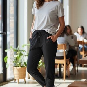 Lululemon Black Jogger Pants